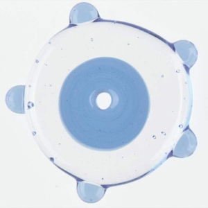 Oceanside Glasstab,System 96,AK 96,transparent,hellblau,Code 1308,Durchmesser ca. 4 - 6 mm,Länge ca. 48 cm,Artikelnummer 9644300.