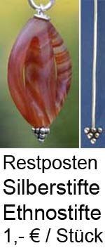 RestpostenSilberstifte,Ethnostifte,925er Sterling Silber