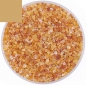Preview: Optul Glass,float frit,granulate 4,medium coarse,COE 82,opalescent,amber,code 0165,ca. 1 kg,item number 3591614.