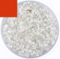 Preview: Optul Glass,float frit,granulate 5,coarse,COE 82,transparent,red,code 1015,ca. 100 g,item number 3592725.