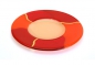 Preview: Dessert plate,Ø ca. 28,5 cm,champagne,red,orange
