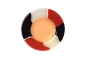 Preview: Salad plate,Ø ca. 25 cm,champagne,brown,black,white