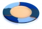 Preview: Dinner plate,Ø ca. 33 cm,champagne,blue
