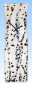 Preview: Wall clock " Busy Bee ",white,ivory,gray,ca. 37 x 10,5 cm