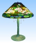 Preview: Tischleuchte,Replikatleuchte " Waterlily ",T 1490,Ø ca. 51 cm