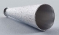 Preview: Endkappe,Kegel,ca. 11 x 23 mm,mit Loch,925er Sterling Silber,gebürstet,Artikelnummer 3483B.