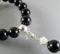 Preview: Intermediate part,Sterling Silver,bead,Ø ca. 6 mm,bored,with loop
