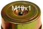 Preview: Triple cluster body,3 x E27,brass,with pull switch,ever max. 75 Watt,item number 2023000,top view with female thread M10x1.