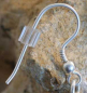 Preview: Stopper,Silikon,Ø ca. 4 mm,für Ohrhaken,Fischhaken,10 Stücke