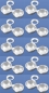 Preview: Click-capsules,outer diameter 4 mm,with semi-hole for thread,925 Sterling Silver,10 pieces,item number 3505C-10.