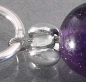 Preview: Klappkugeln ohne Öse,Durchmesser ca. 5 mm,925er Sterling Silber,20 Stücke,Artikelnummer 3500C-20 (Anwendungsbeispiel).