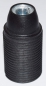 Preview: Socket,E14,plastic,black,three-part,max. 40 Watt,item number 2019010.