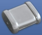 Preview: Magnetic lock " Carrée ",ca. 7 x 10 mm,1-row,925 Sterling Silver,item number 3507.