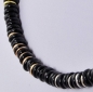 Preview: Scheiben,flach,rund,Stärke ca. 0,5 mm,Aussendurchmesser ca. 4 mm,925er Sterling Silber,rhodiniert,20 Stücke,Artikelnummer 3825BR-20 (Anwendungsbeispiel).
