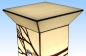 Preview: Floor lamp " Peacock ",height ca. 96 cm