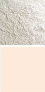 Bullseye powder,COE 90,opalescent,light peach cream,code 0034,ca. 100 g