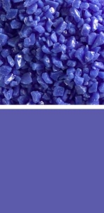 Bullseye coarse frit,COE 90,opalescent,cobalt blue,code 0114,ca. 100 g