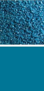 Bullseye medium frit,COE 90,opalescent,steel blue,code 0146,ca. 100 g