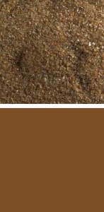 Bullseye fine frit,COE 90,opalescent,woodland brown,code 0203,100 g