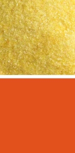 Bullseye Krösel fein,AK 90,transparent,orange,Code 1125,ca. 100 g