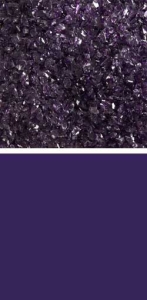 Bullseye medium frit,COE 90,transparent,deep royal purple,code 1128,ca. 100 g