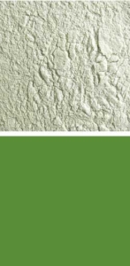 Bullseye powder,COE 90,transparent,olive green,code 1141,ca. 100 g