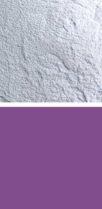 Bullseye powder,COE 90,transparent,violet striker,code 1234,ca. 100 g