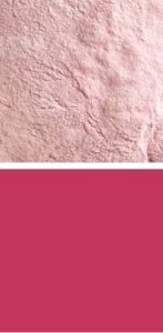 Bullseye powder,COE 90,transparent,cranberry pink,code 1311,ca. 100 g