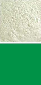 Bullseye powder,COE 90,transparent,light aventurine green,code 1412,ca. 100 g