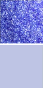 Bullseye medium frit,COE 90,transparent,light sky blue,code 1414,ca. 100 g