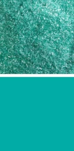 Bullseye fine frit,COE 90,transparent,emerald green,code 1417,ca. 100 g
