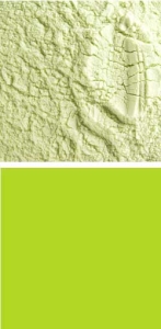 Bullseye powder,COE 90,transparent,spring green,code 1426,ca. 100 g