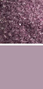 Bullseye medium frit,COE 90,transparent,light violet,code 1428,ca. 100 g