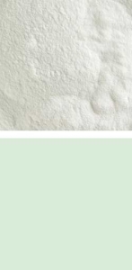 Bullseye powder,COE 90,transparent,grass green tint,code 1807,ca. 100 g