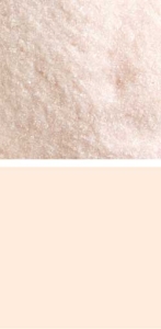 Bullseye fine frit,COE 90,transparent,coral orange tint,code 1834,ca. 100 g