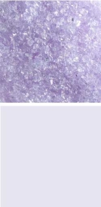 Bullseye medium frit,COE 90,transparent,light neo-lavender shift tint,code 1842,ca. 100 g