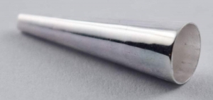 End cap,pin,ca. 6 x 19 mm,with hole,925 Sterling Silver,item number 3483AA.