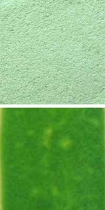 Optul Glass,float powder,COE 82,Code 0076,illustrations by Glasinsel ® Goettingen.