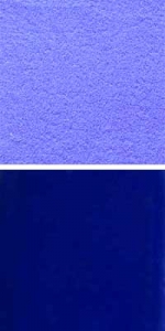 Optul Glass,float powder,COE 82,dark blue,opaque,code 3045,1 kg,item number 3591110.Carmen Harusta,Glasinsel ®,Goettingen,Germany.