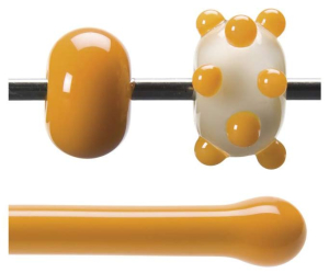 Bullseye Stab,AK 90,kürbisorange,opalescent,Code 0321,L. ca. 43 cm