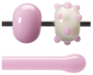 Bullseye Stab,AK 90,blütenrosa,opalescent,Code 0421,L. ca. 43 cm