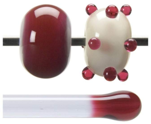 Bullseye Stab,AK 90,preiselbeerrosa,transparent,Code 1311,L. ca. 43 cm