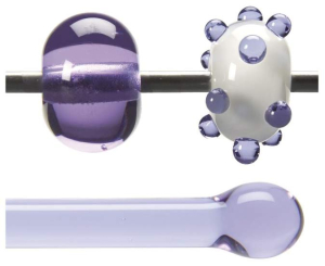 Bullseye Stab,AK 90,neonlavendel,transparent,Code 1442,L. ca. 43 cm