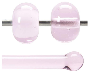 Bullseye Stab,AK 90,blass rosa,transparent,Code 1821,L. ca. 43 cm
