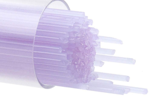 Bullseye stringer,Ø ca. 1 mm,COE 90,opalescent,neo-lavender,code 0142,ca. 180 g