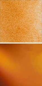 Oceanside Glass,frit,fine,System 96,COE 96,transparent,medium amber,code 1108,ca. 100 g,item number 9670311.