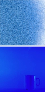 Oceanside Glass,powder,System 96,COE 96,transparent,dark blue,code 136,ca. 100 g,item number 9670810.