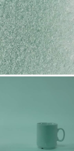 Oceanside Glass,frit,fine,System 96,COE 96,transparent,sea green,code 5281,ca. 100 g,item number 9671811.