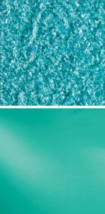 Oceanside Glass,frit,fine,System 96,COE 96,opalescent,turquoise green,code 2232,ca. 100 g,item number 9678111.