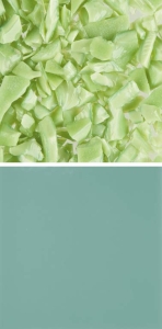 Oceanside Glass,frit,coarse,System 96,COE 96,opalescent,amazon green,code 2264,ca. 100 g,item number 9678213.